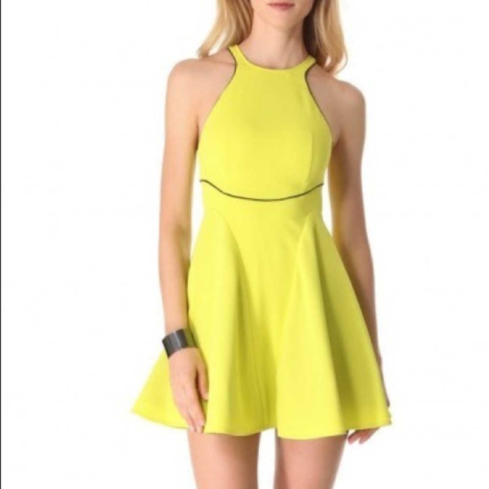Just Cavalli Racer Back Piped Dress